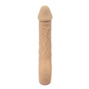 Wibrator klasyczny Fantasy z funkcją grzania do 40°C, 10 trybów wibracji, silikon medyczny, 22 cm - 3
