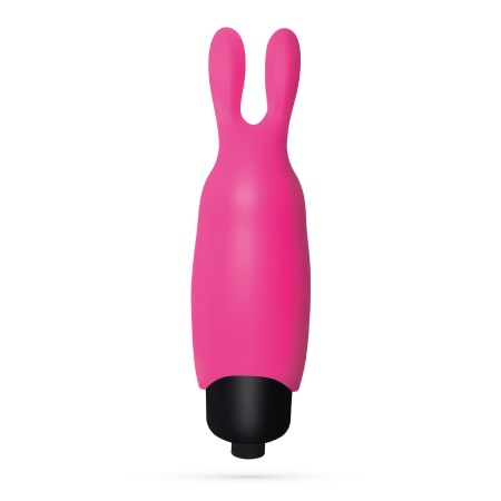 Wibrujący króliczek O-Pet 8,8 cm, różowy - 3