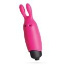 Wibrujący króliczek O-Pet 8,8 cm, różowy - 4