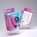 Wibrujący króliczek O-Pet 8,8 cm, różowy - 11