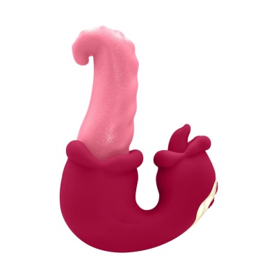 Teazers - Double Tongue Vibrator Pink - 1