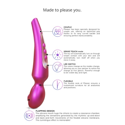 PLEASER - IRIDESCENT BERRY - 1 2