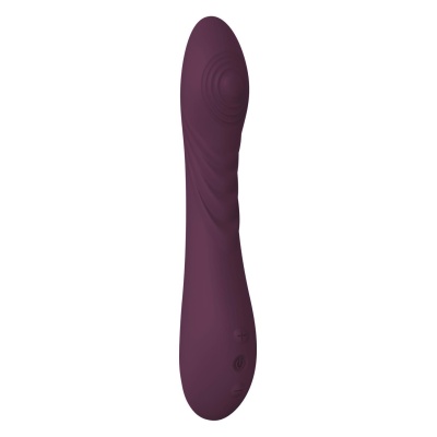 Wibrator Essentials Flexible Tapping Power Vibe z funkcją tapowania, 3 prędkości i 4 rytmy, wymiary 22,5 × 3,7 cm - 1 2
