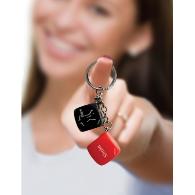 Super Fun Key Chain, Sex Dice - 1 2