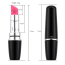 Wibrator Lipstick Vibe 9,5 cm czarny - 5
