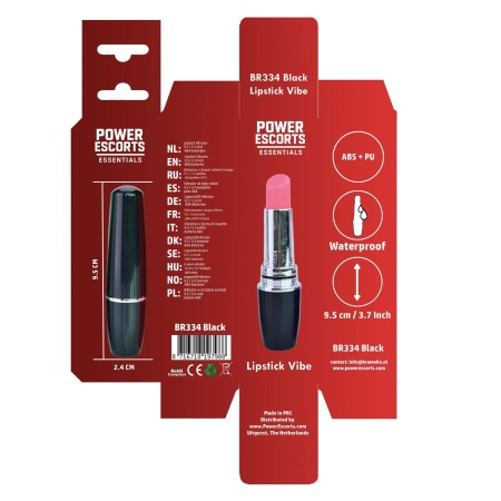 Wibrator Lipstick Vibe 9,5 cm czarny - 18