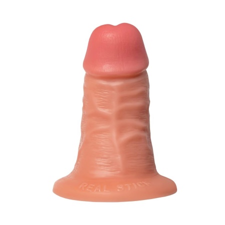 Realistyczne dildo RealStick CALIBER 14/6 z przyssawką, długość 14 cm, średnica 6 cm, PVC - 2