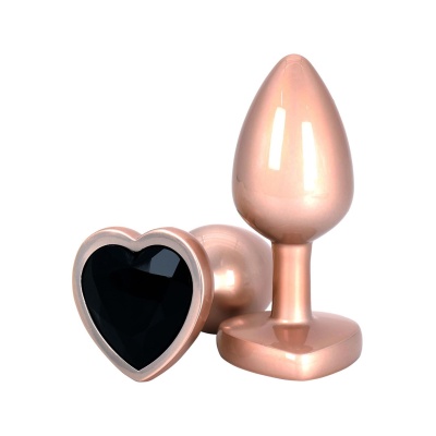Korek analny Time To Shine z aluminium i cyrkonią, 7 cm - 1