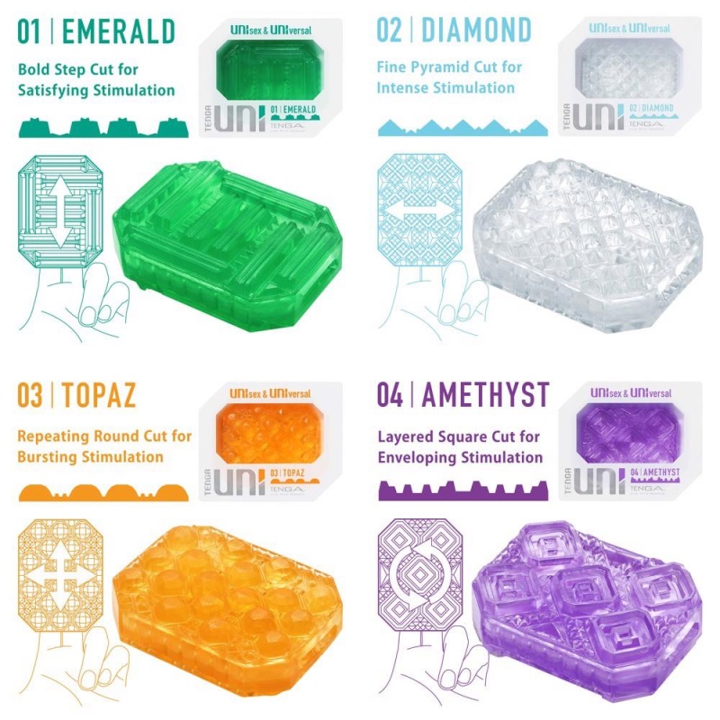 Tenga Uni Variety Pack - 2