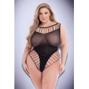 BACI DIAMONTE BODYSUIT BLACK, QUEEN - 2