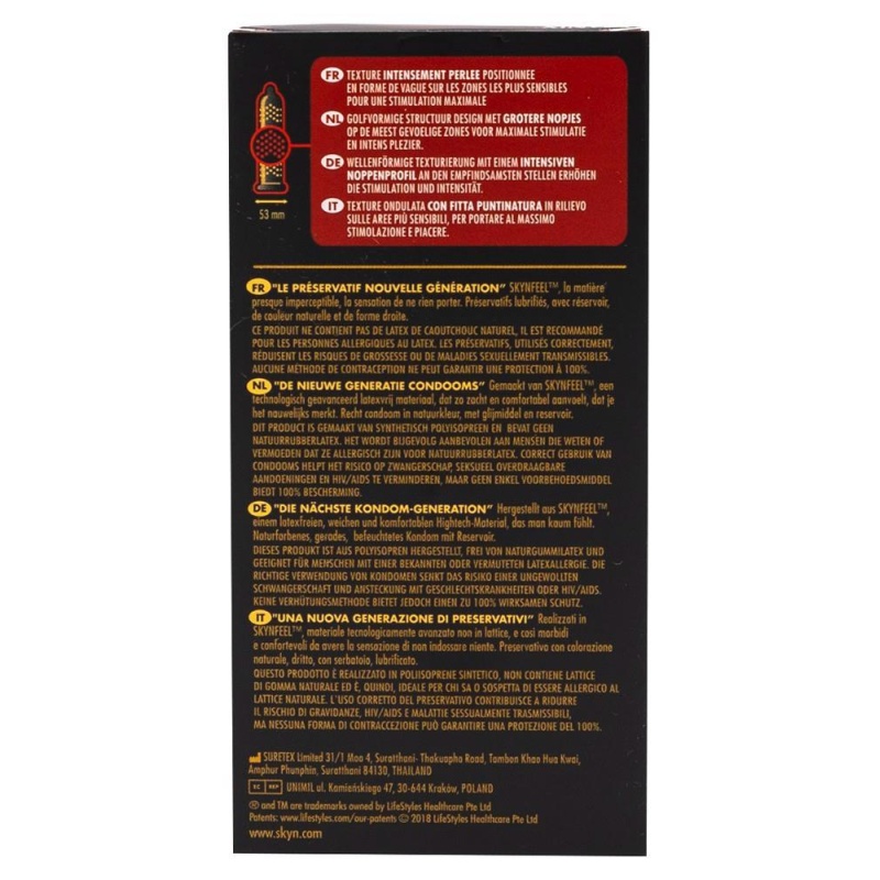 Manix SKYN Intense Feel 10 pcs - 2