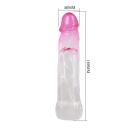 Przedłużacz penisa Neron 18 cm z żebrowanym trzonem - 6
