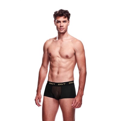ENVY MESH SHORT BOXER BLACK - 1