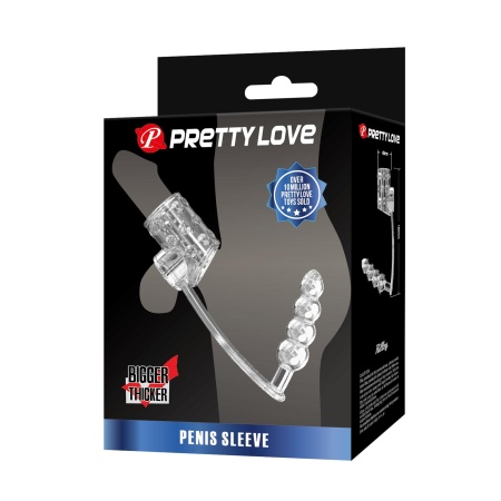 Korek analny Rilley z pierścieniem erekcyjnym TPE 10,5 × 5 × 16,5 cm - 7