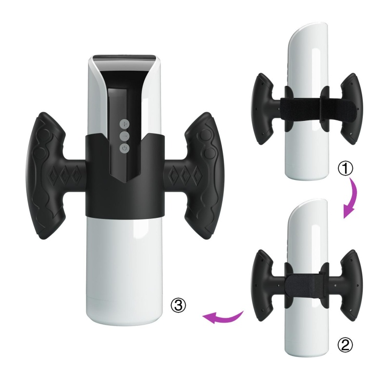 Uchwyt do masturbatora Universal Handle z regulacją średnicy 70–90 mm - 9