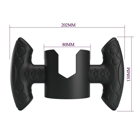Uchwyt do masturbatora Universal Handle z regulacją średnicy 70–90 mm - 10