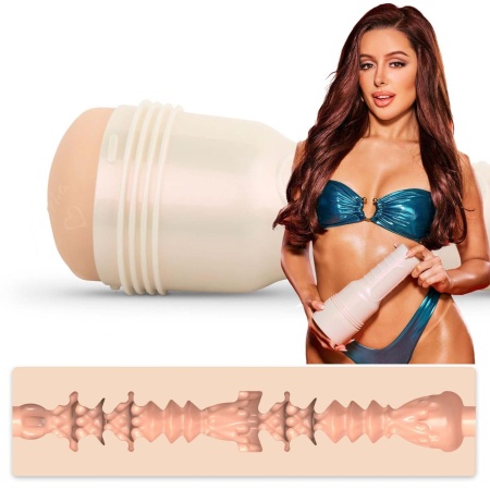 Masturbator Vanna Bardot Dopamine - realistyczna pochwa z kanałem stymulacyjnym, wkład użytkowy 21,6 cm - 1
