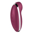 Wibrator nakładany Satisfyer Tap & Climax 2 z funkcją stukania, długość 11 cm, czerwony - 5