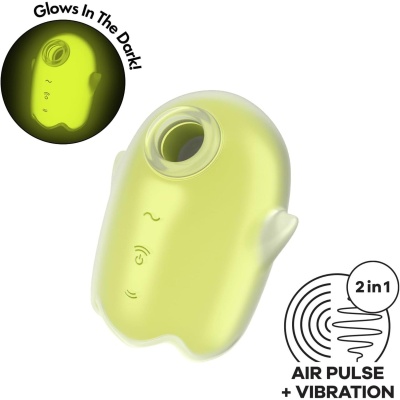 Satisfyer Glowing Ghost Yellow - 1 2