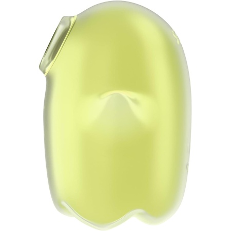 Stymulator łechtaczkowy Satisfyer Glowing Ghost Yellow - bezdotykowa stymulacja Air Pulse i wibracje, 8,2 cm, IPX7 - 7