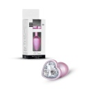 Plug-Jewellery Pearl Pink Heart PLUG- Clear M - 7