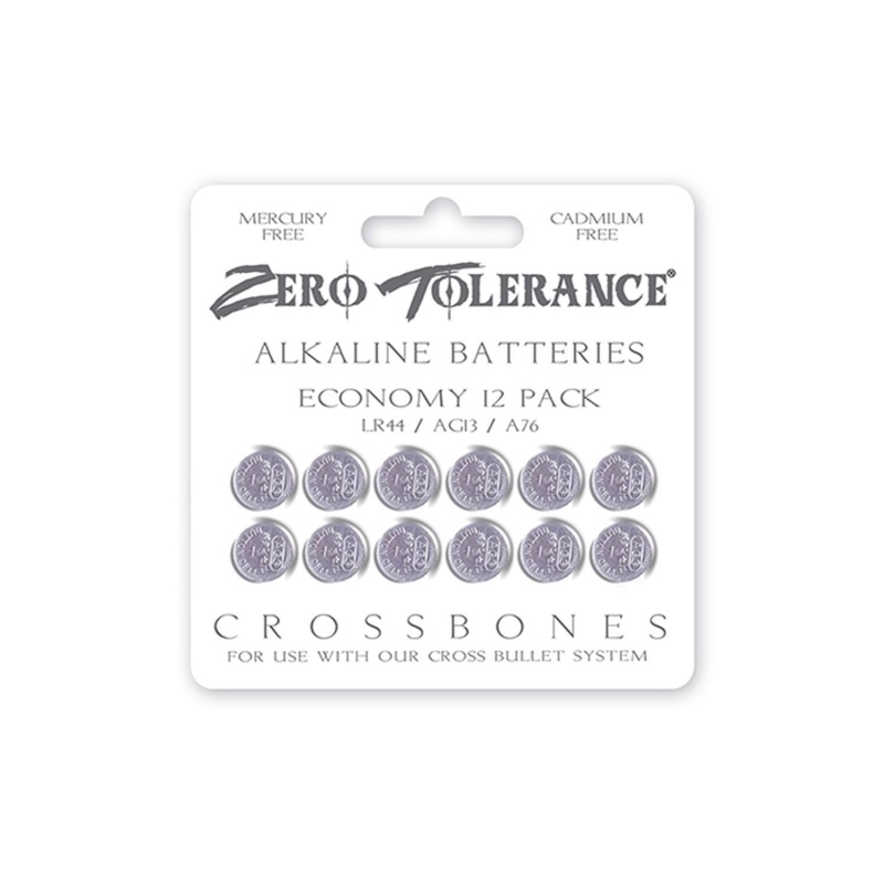 ZERO TOLERANCE ALKALINE BATTERIES - ECONOMY 12 PACK - 1