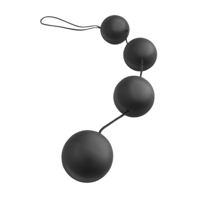 ANAL FANTASY COLLECTION DELUXE VIBRO BALLS BLACK - 1