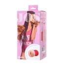 Masturbator Dwustronny Nadin TPR Dwukanałowy 14,5 cm - 5