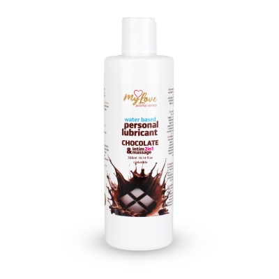 Żel intymny i do masażu MyLove Aroma Series 2w1 Czekolada 300 ml - 1