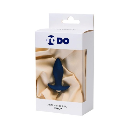 Wibrator analny ToDo Fancy Anal Vibro Plug - szpiczasta końcówka, wibracje, zasilanie 1× AAA - 7