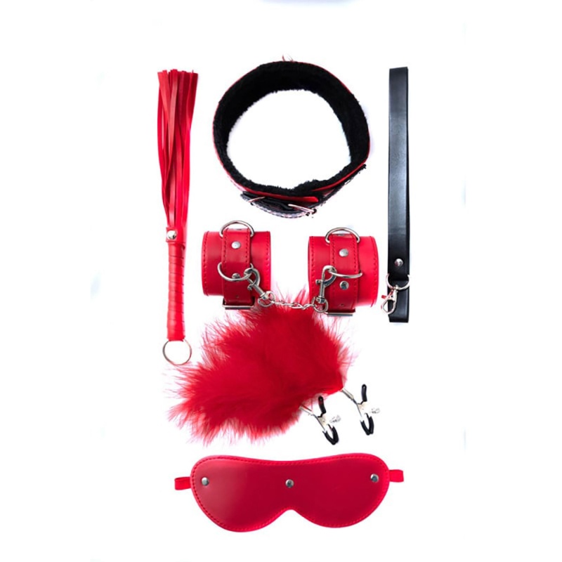 Bondage Set consists of 5 BDSM pieces - 1