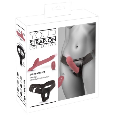 Your Strap-On Vibrator Pink - 1