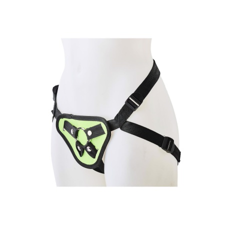 RADIANT STRAP-ON GLOW IN THE DARK GREEN - 4