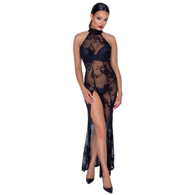 Noir Dress Long LP-928 - 1 2