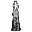 Noir Dress Long LP-928 - 7