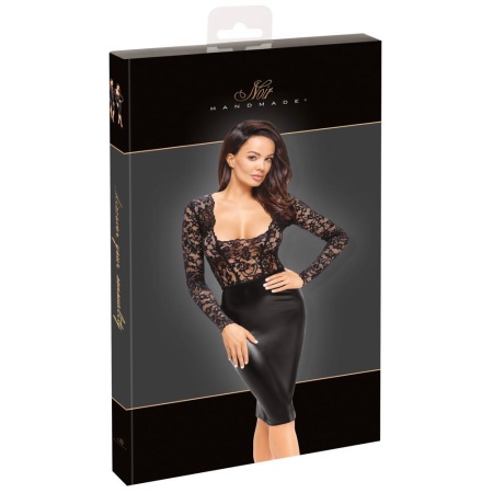 Noir lace dress LP-955 - 1