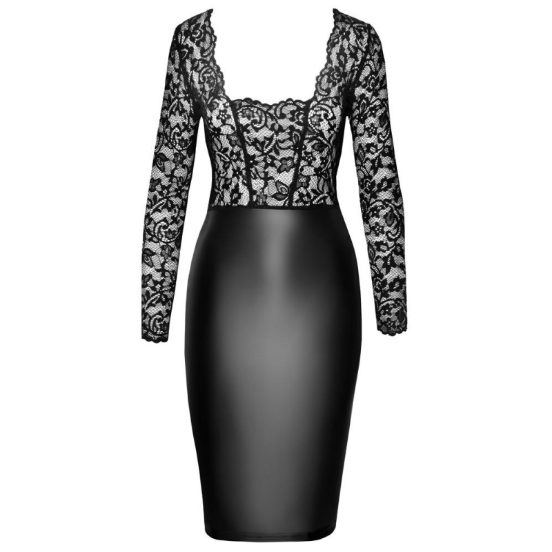 Noir lace dress LP-955 - 4