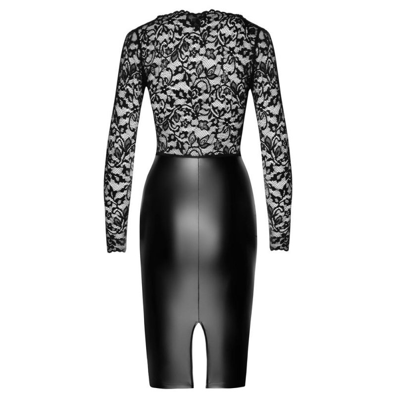 Noir lace dress LP-955 - 5
