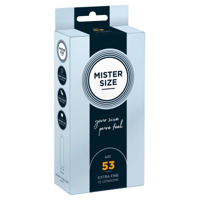 Mister Size 53mm pack of 10 - 1