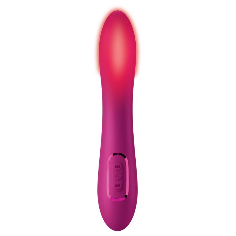 Wibrator Solis Form 6 z dwoma niezależnymi silnikami i funkcją podgrzewania, 22 cm - 4