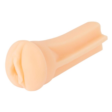 Pussy to Go — Masturbator w dyskretnej puszce, TPR, zawór przeciwpróżniowy, 27 cm - 4