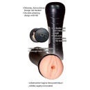 Pussy to Go — Masturbator w dyskretnej puszce, TPR, zawór przeciwpróżniowy, 27 cm - 7