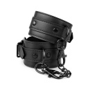Bedroom Fantasies - Faux Leather Ankle Cuffs Black - 5