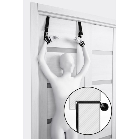 Hand Clamps - uchwyty na nadgarstki do drzwi z regulacją na rzep, 23 cm - 7