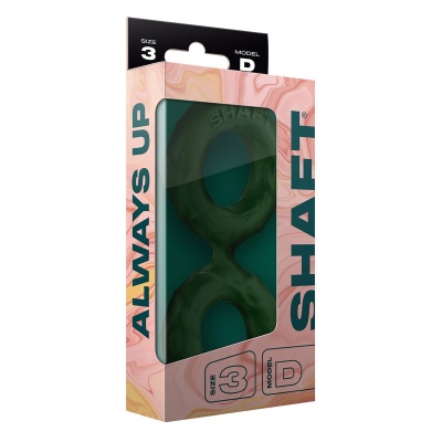 SHAFT DOUBLE C-RINGÂ LARGE GREEN - 1