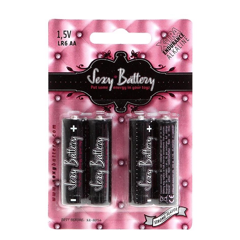 SEXY BATTERY ALKALINE 4PC. BLISTER AA - 1