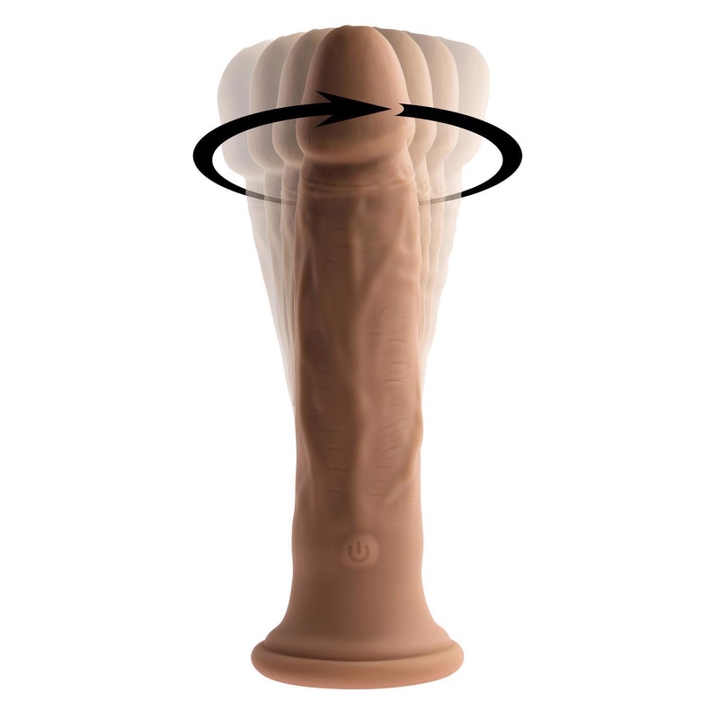EVOLVED TWIRL JAM 9.25 INCH DARK FLESH - 3