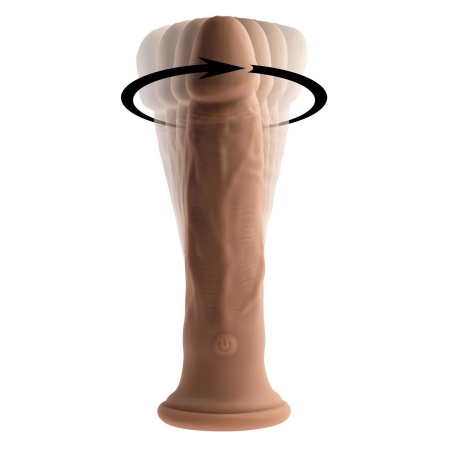 EVOLVED TWIRL JAM 9.25 INCH DARK FLESH - 3