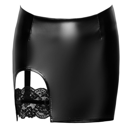 Noir Skirt Suspender S - 7
