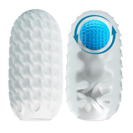 Masturbator Magic Ball VENUS-X z ruchomą kulką, 12 cm - 2